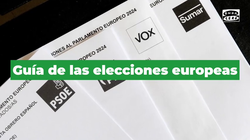 Guía de las elecciones europeas: cómo votar, todos los partidos, candidaturas, qué se elige... Guía de las elecciones europeas: cómo votar, todos los partidos, candidaturas, qué se elige...