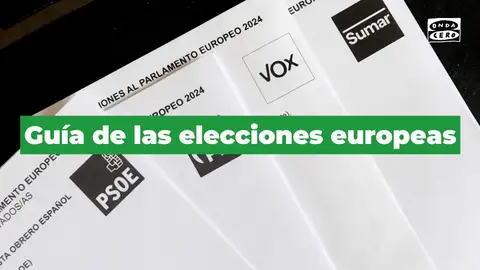Guía de las elecciones europeas: cómo votar, partidos, qué se elige...