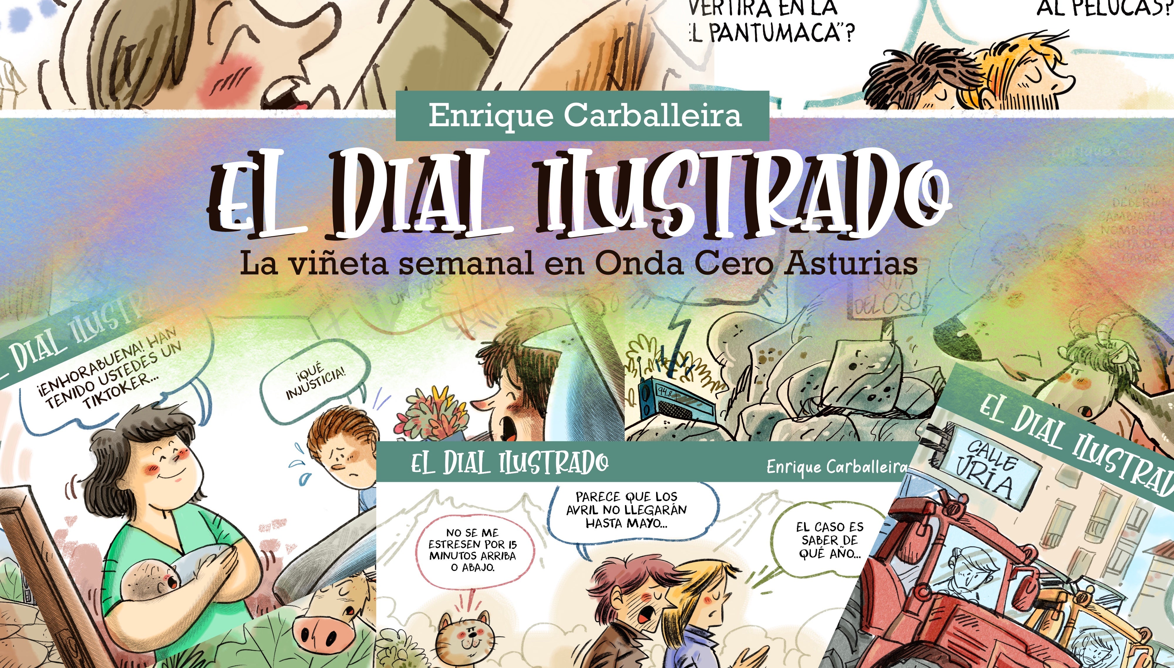 Onda Cero presenta el primer libro recopilatorio de las tiras de humor gráfico "El Dial Ilustrado" Onda Cero presenta el primer libro recopilatorio de las tiras de humor gráfico "El Dial Ilustrado"