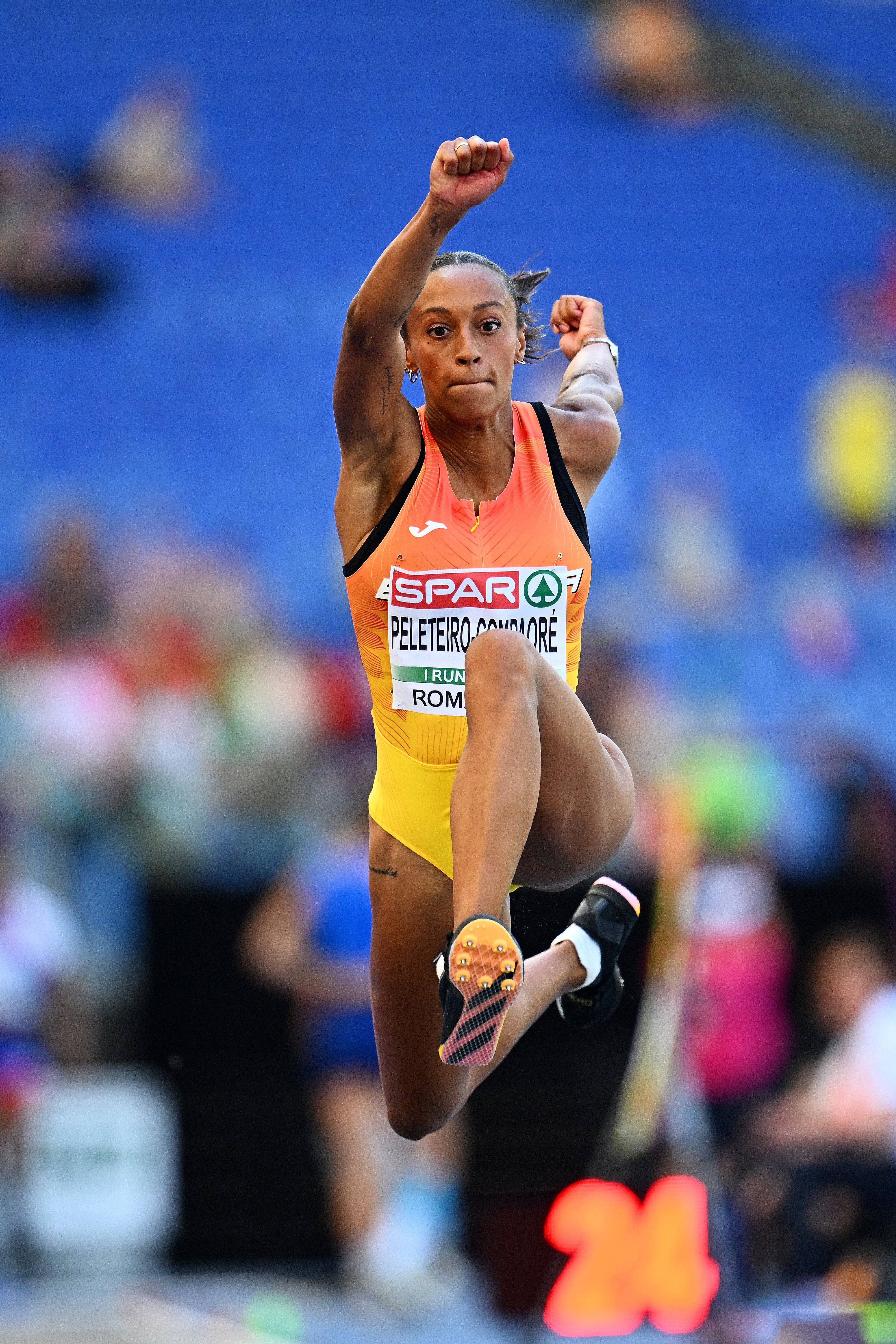 Ana Peleteiro, directa a la final de triple salto Ana Peleteiro, directa a la final de triple salto