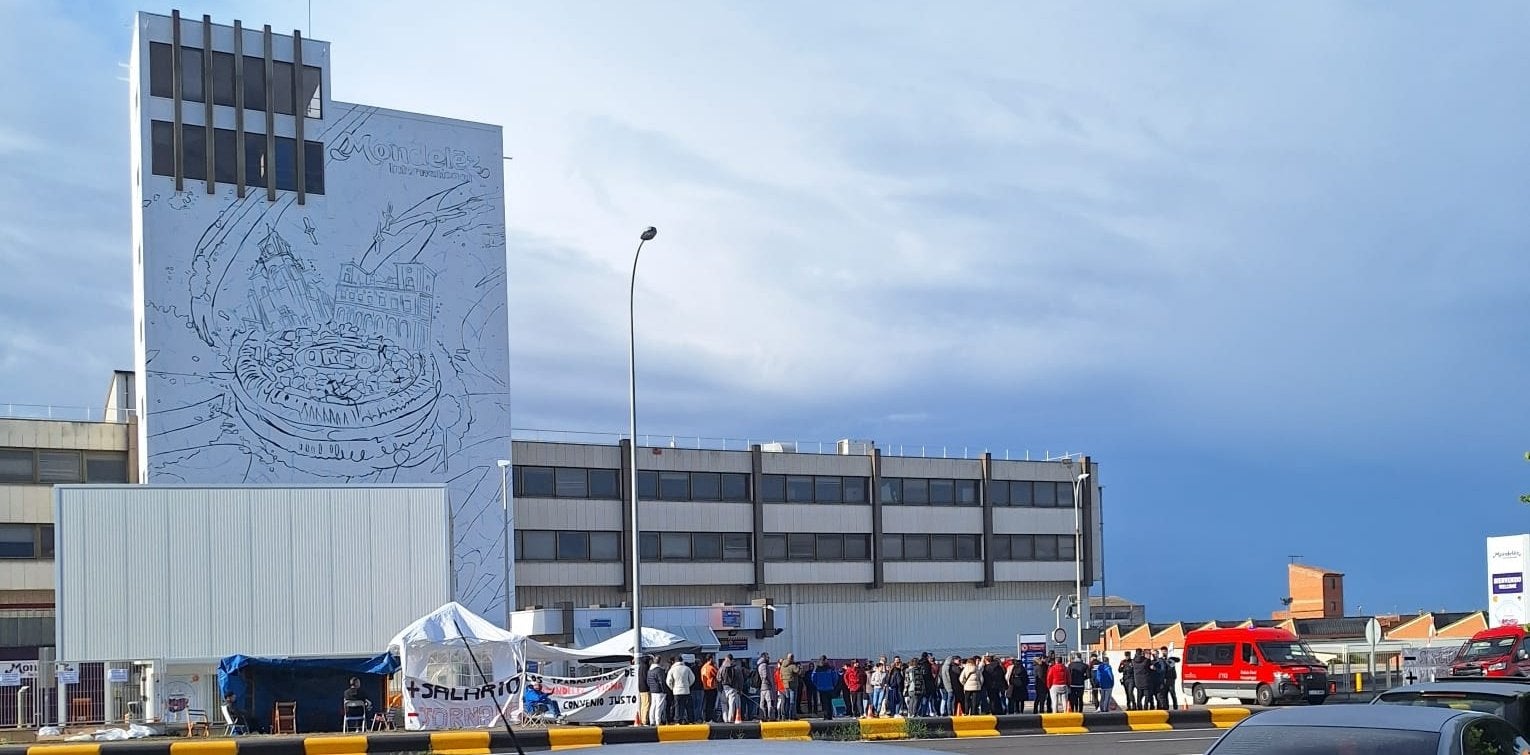 El sindicato CCOO en la planta de Mondelez en Viana expone que "la empresa no nos ofrece lo que consideramos que es justo" El sindicato CCOO en la planta de Mondelez en Viana expone que "la empresa no nos ofrece lo que consideramos que es justo"