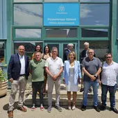 Representantes de la plantilla de ThyssenKrupp Galmed se reúnen con miembros de la Conselleria de Industria e Innovación Representantes de la plantilla de ThyssenKrupp Galmed se reúnen con miembros de la Conselleria de Industria e Innovación