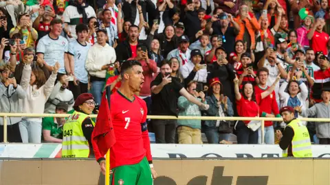 Un doblete de Cristiano ilusiona a Prtugal para la Eurocopa Un doblete de Cristiano ilusiona a Prtugal para la Eurocopa