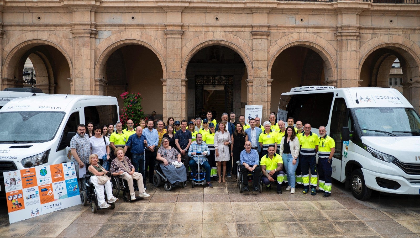 COCEMFE Castellón reflota su flota de transporte adaptado para facilitar la movilidad a más de un centenar de usuarios COCEMFE Castellón reflota su flota de transporte adaptado para facilitar la movilidad a más de un centenar de usuarios