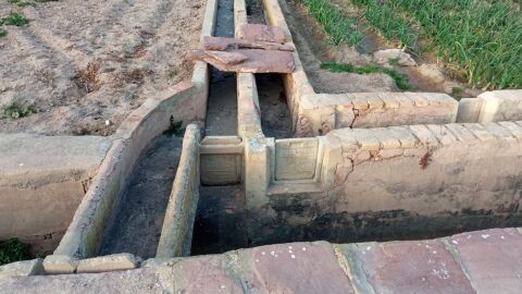 Acequias en la huerta de València