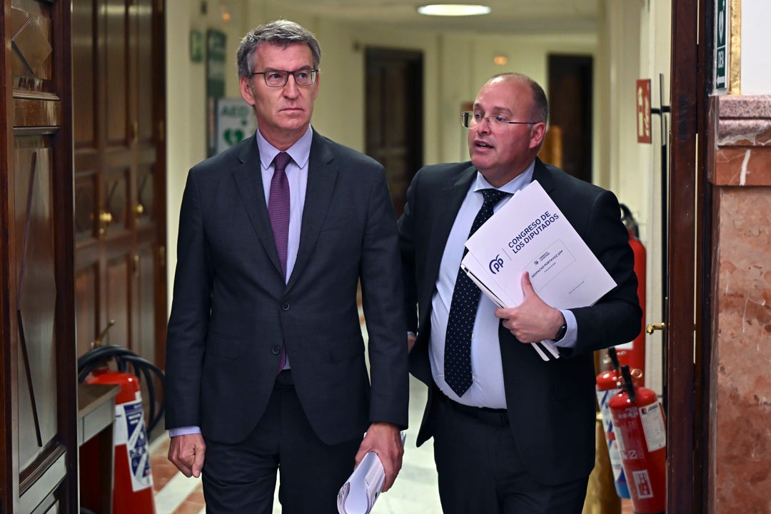 Feijóo plantea retomar la negociación del CGPJ donde estaba antes del "chantaje" de Sánchez Feijóo plantea retomar la negociación del CGPJ donde estaba antes del "chantaje" de Sánchez