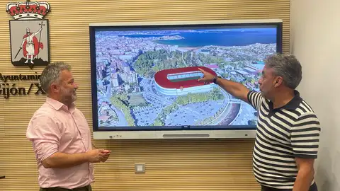El Psoe de Gijón insiste en que se ha perdido una oportunidad con el Mundial 2030 Ramón Tuero y Jacobo López