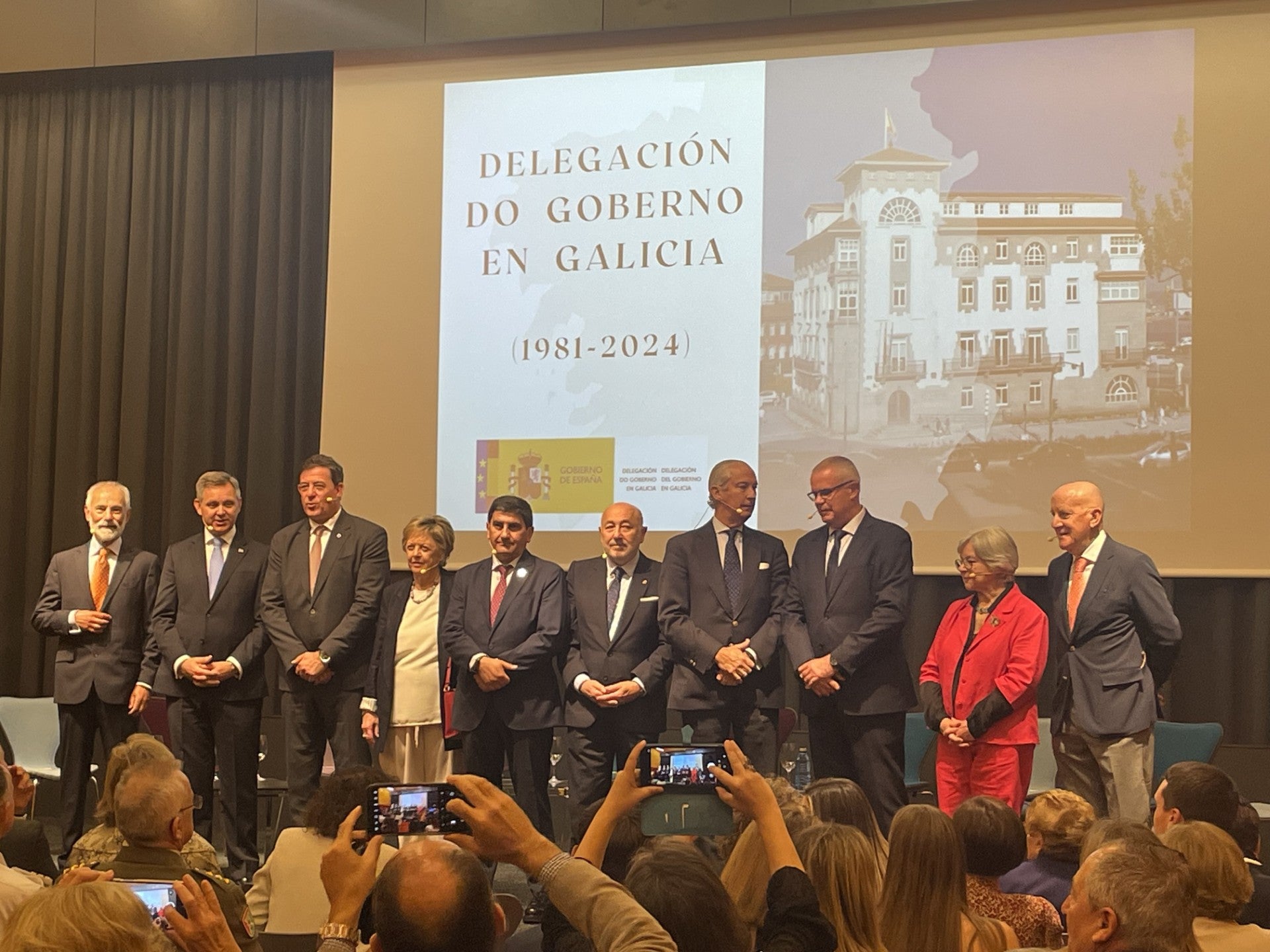 Reconocimiento a todos los delegados del Gobierno en Galicia Reconocimiento a todos los delegados del Gobierno en Galicia