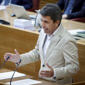 Carlos Mazón en el pleno de Les Corts.