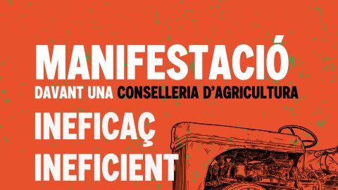 UNIÓ y AVA convocan manifestación conjunta el 21 de junio ante la Conselleria de Agricultura