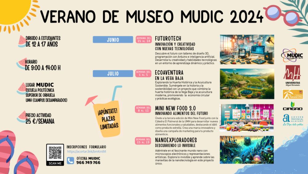 Verano de Museo MUDIC 2024