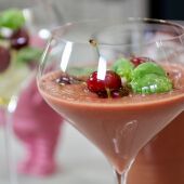 Gazpacho de cerezas de Robin Food 