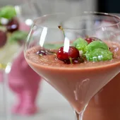 Gazpacho de cerezas de Robin Food Gazpacho de cerezas de Robin Food