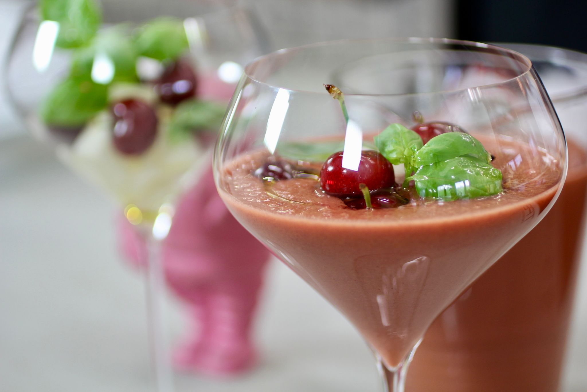 Gazpacho de cerezas de Robin Food, la receta ideal para este verano