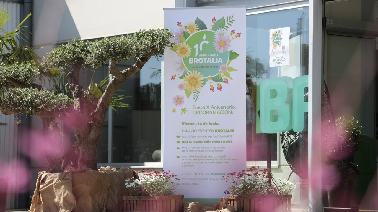 Brotalia, el garden de Valentia, celebra su décimo aniversario