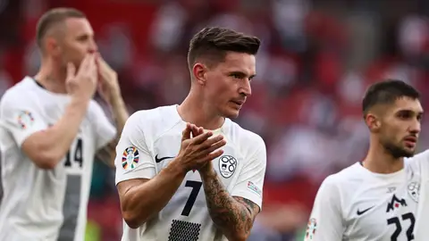 El empate esloveno frustra la alegría de Eriksen El empate esloveno frustra la alegría de Eriksen