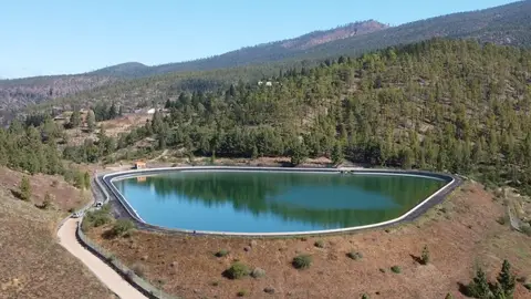 Una balsa de Tenerife Una balsa de Tenerife