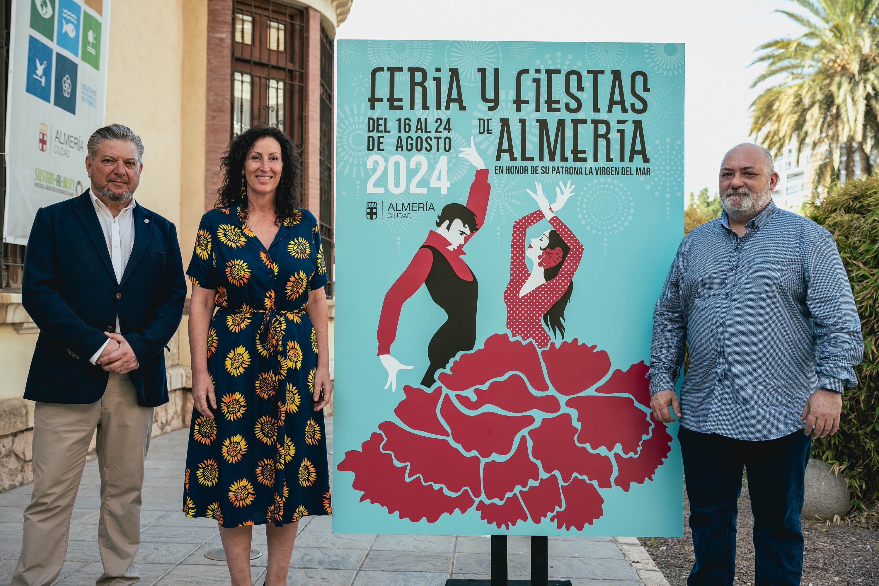 Así es el cartel de la Feria de Almería 2024 Así es el cartel de la Feria de Almería 2024