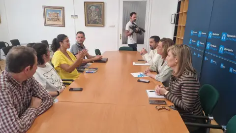 Diputación de Palencia mantiene una reunión con algunos de los productores de bebidas que forman parte del Club de Calidad 'Alimentos de Palencia'. Gastronomía