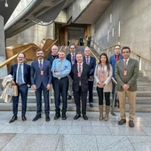 Emiliano García Page, reunido con parlamentarios de Escocia Emiliano García Page, reunido con parlamentarios de Escocia