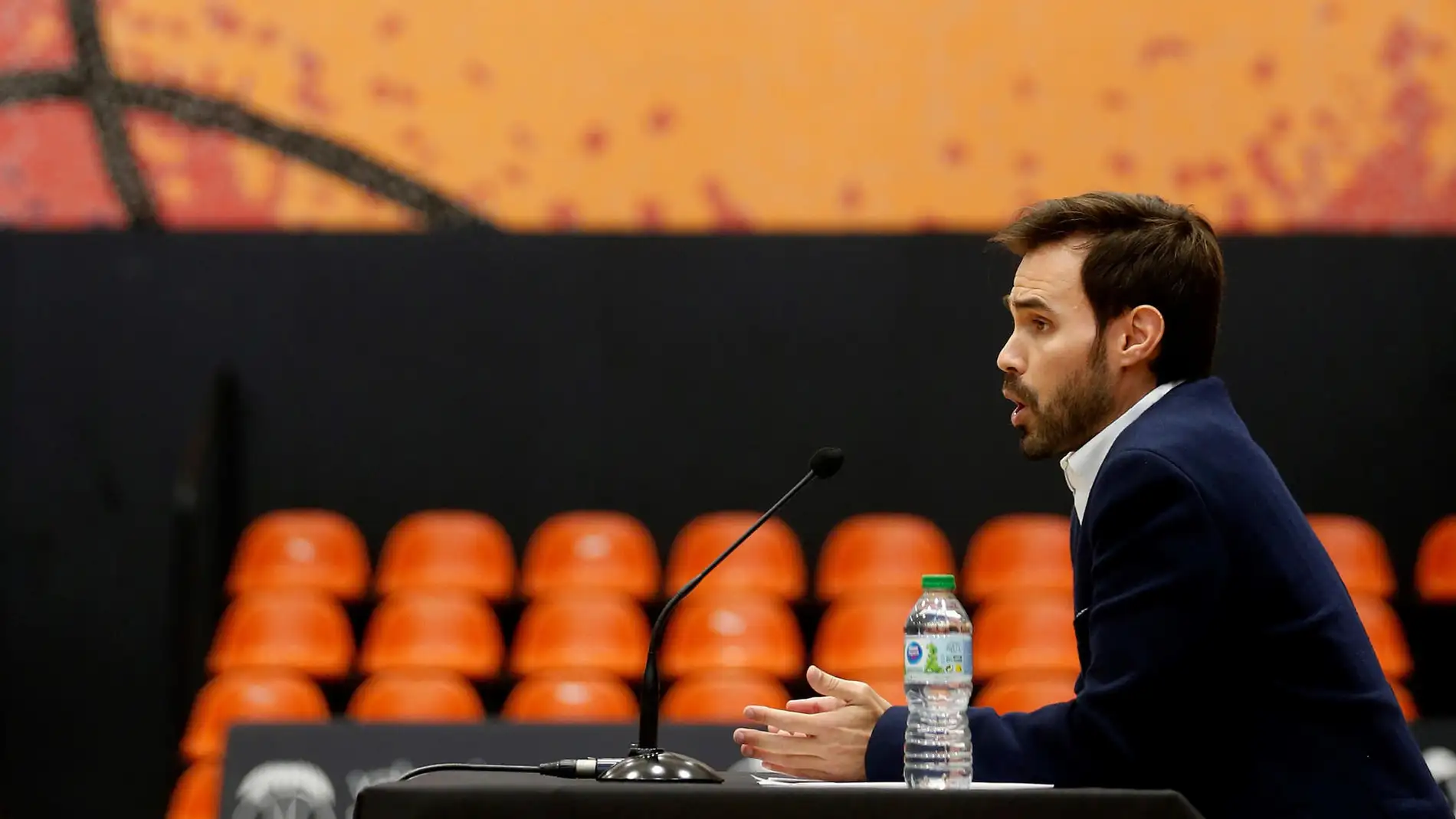 El director general del Valencia Basket, Enric Carbonell