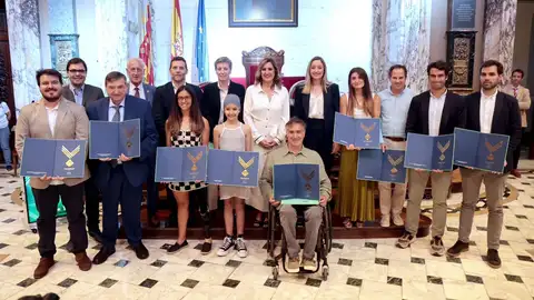 Valencia reconoce de la mano de su alcaldesa a los ganadores de los Premios al Mérito Deportivo de la ciudad Valencia reconoce de la mano de su alcaldesa a los ganadores de los Premios al Mérito Deportivo de la ciudad
