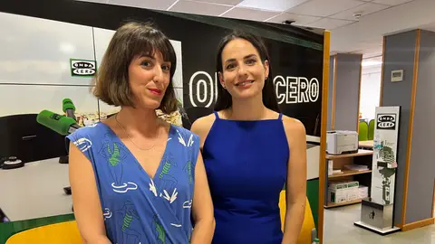 Laura Ortín, a la izquierda y Claudia Martínez Made in Murcia