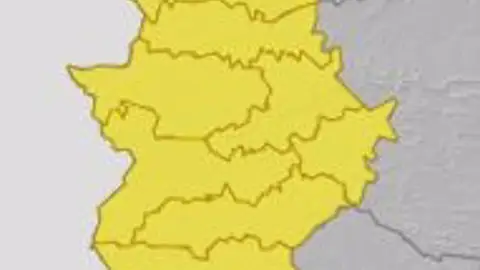 Toda Extremadura permanecerá este miércoles en alerta amarilla por lluvias y tormentas Toda Extremadura permanecerá este miércoles en alerta amarilla por lluvias y tormentas