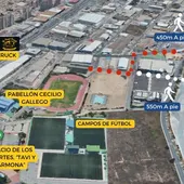 Mapa de los puntos de interés en la Ciudad Deportiva salinera para las distintas competiciones de la Torrevieja Cup 2024 Mapa de los puntos de interés en la Ciudad Deportiva salinera para las distintas competiciones de la Torrevieja Cup 2024