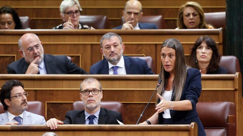 La portavoz de Junts, Miriam Nogueras