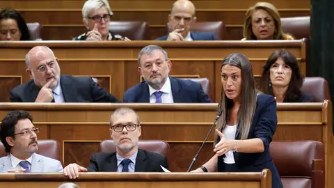 La portavoz de Junts, Miriam Nogueras La portavoz de Junts, Miriam Nogueras