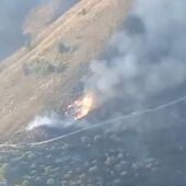 El Infoca da por extinguido el incendio declarado en un paraje de Lanjarón