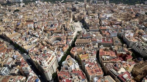 Vista aérea de Ciutat Vella