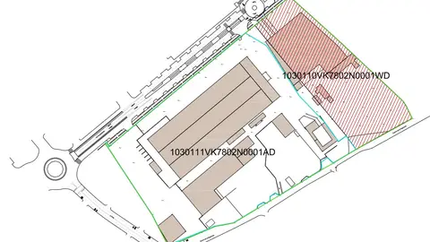 La futura estación de autobuses de Alcalá se ubicará en una parcela próxima al antiguo Parque Municipal de Servicios Plano de la futura ubicación de la estación de autobuses de Alcalá de Henares