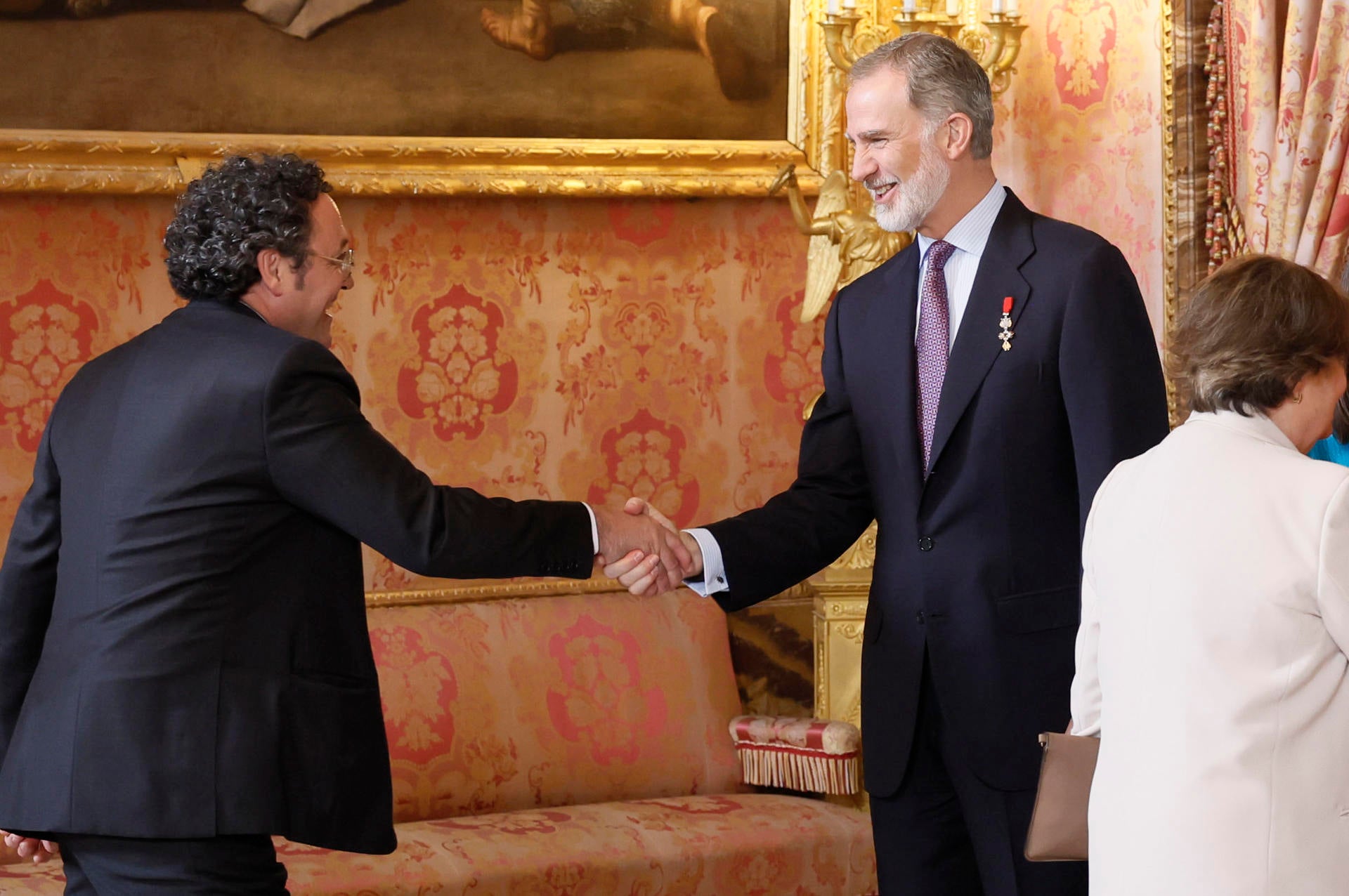 García Ortiz y Felipe VI: la foto "imposible" García Ortiz y Felipe VI: la foto "imposible"