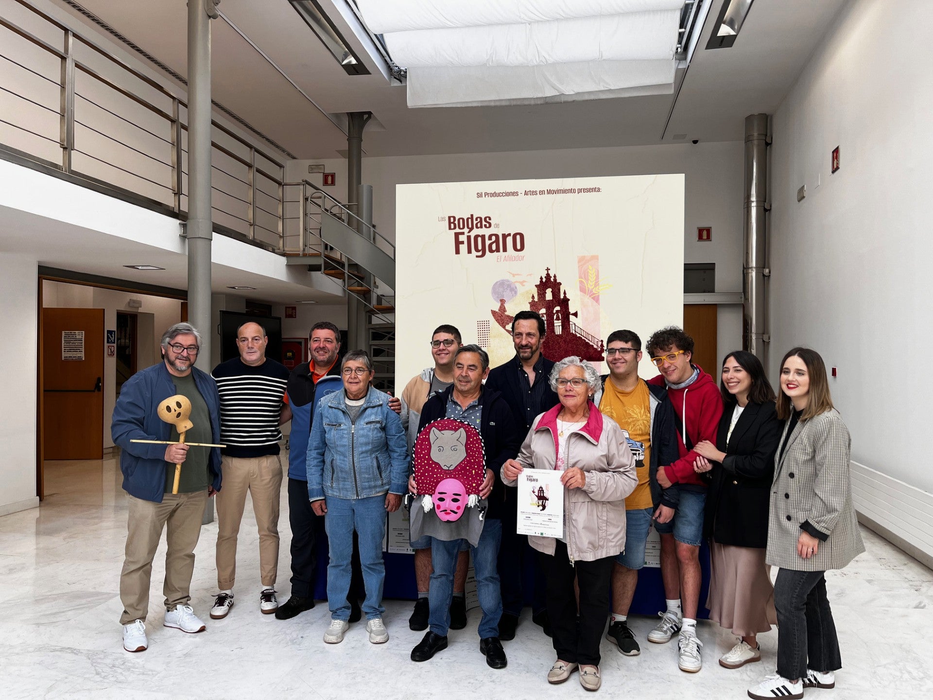 Presentada la ópera ourensana "Las Bodas de Fígaro: el afilador" Presentada la ópera ourensana "Las Bodas de Fígaro: el afilador"