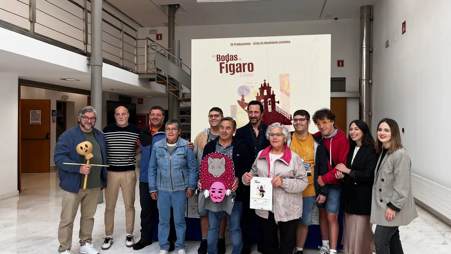 Presentada la ópera ourensana "Las Bodas de Fígaro: el afilador" Presentada la ópera ourensana "Las Bodas de Fígaro: el afilador"