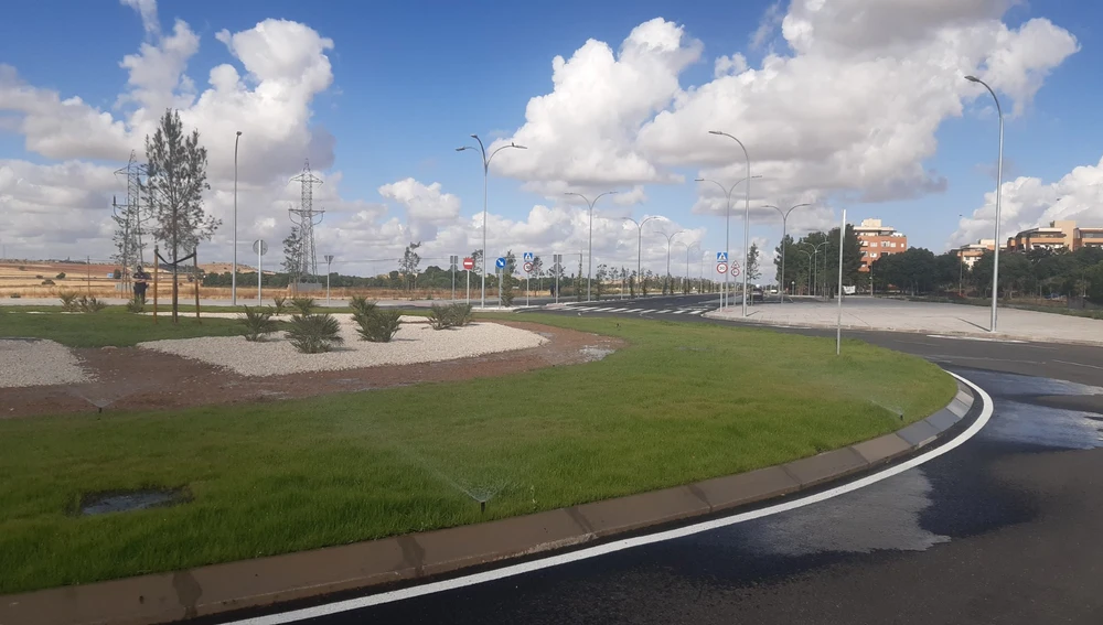 Rotonda en la ronda sur de Ciudad Real Rotonda en la ronda sur de Ciudad Real