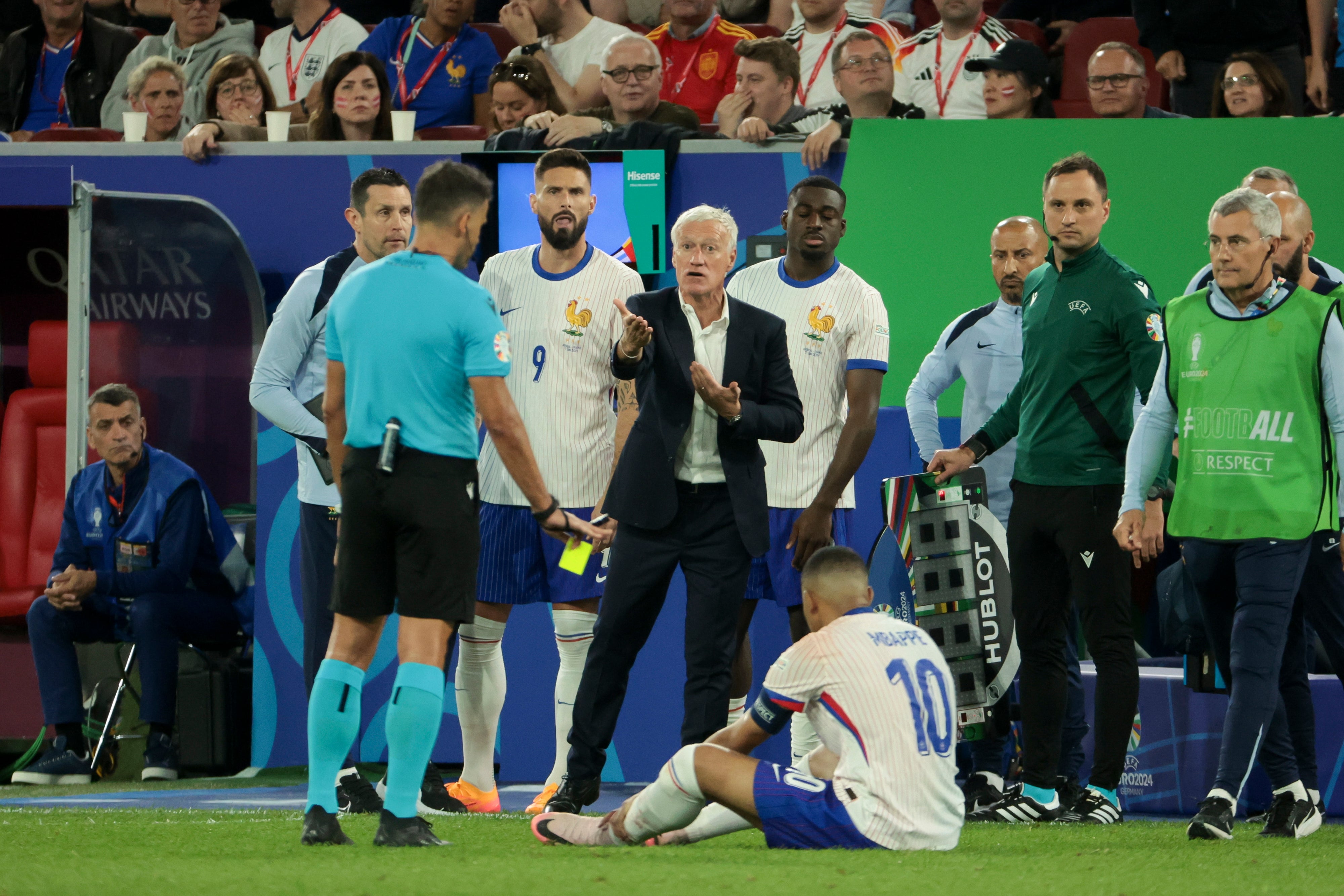 Mbappé tendrá que operarse tras la Eurocopa Mbappé tendrá que operarse tras la Eurocopa