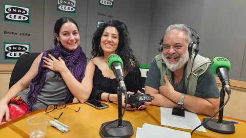 María Pírez, Paloma Albarrán y Antonio Vega María Pírez, Paloma Albarrán y Antonio Vega