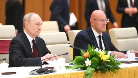 Vladimir Putin durante su visita a Vietnam, este jueves, 20 de junio Vladimir Putin durante su visita a Vietnam, este jueves, 20 de junio