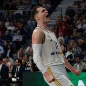 El alero croata del Real Madrid Mario Hezonja