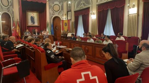 Junta Local de Seguridad de la Feria de San Juan 2024.