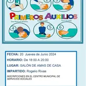 Cartel Curso Primero Auxilios Cartel Curso Primero Auxilios