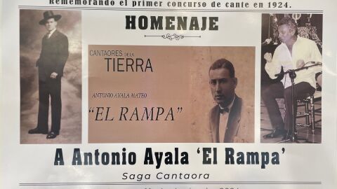 Homenaje a Antonio Ayala `El Rampa&acute;