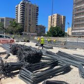 Obras del Metro de Málaga