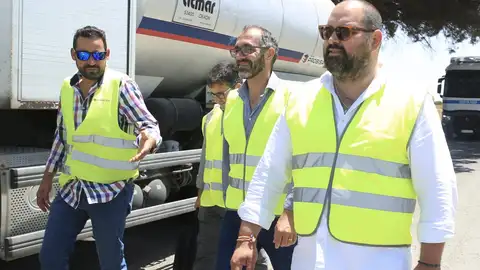 El diputado Javier Bello visita la zona El diputado Javier Bello visita la zona