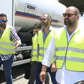 El diputado Javier Bello visita la zona El diputado Javier Bello visita la zona