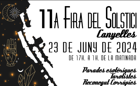 Esoterisme, màgia, bruixes i correfocs per celebrar el solstici d'estiu i la revetlla de Sant Joan a Canyelles Esoterisme, màgia, bruixes i correfocs per celebrar el solstici d'estiu i la revetlla de Sant Joan a Canyelles