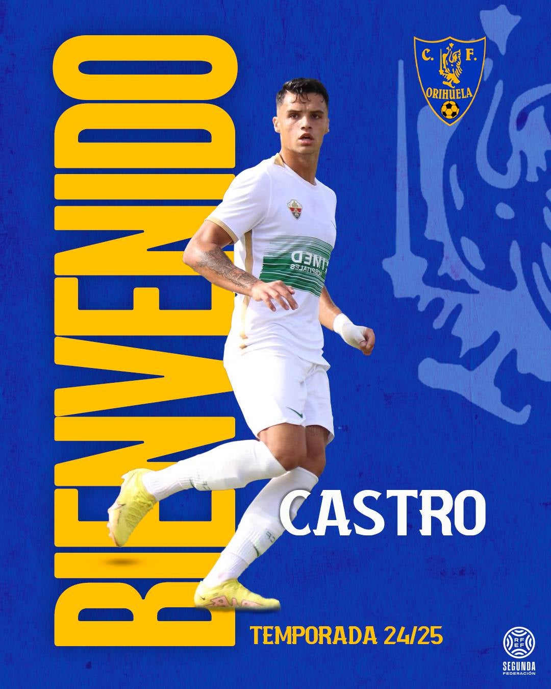 El Orihuela CF y el SC Torrevieja incorporan nuevos fichajes para sus plantillas en Segunda RFEF y Lliga Comunitat El Orihuela CF y el SC Torrevieja incorporan nuevos fichajes para sus plantillas en Segunda RFEF y Lliga Comunitat